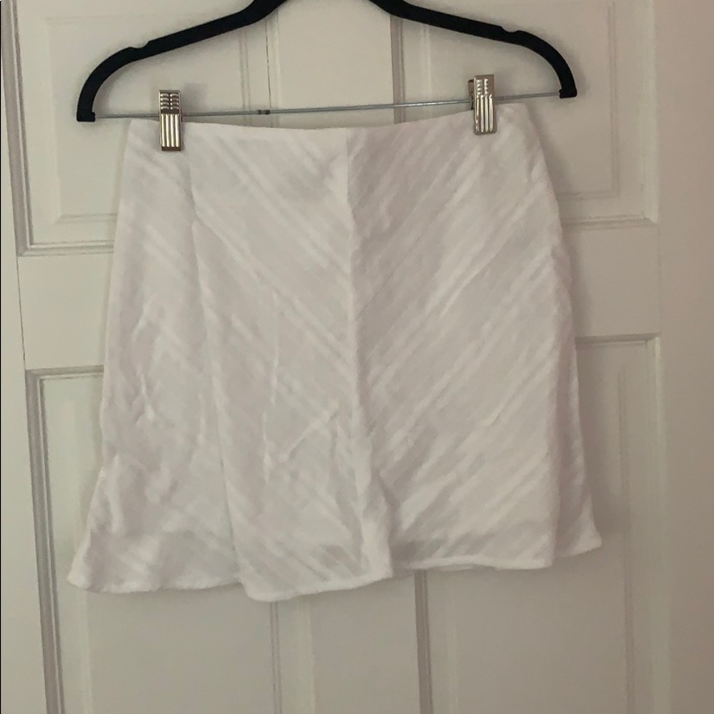 White skirt